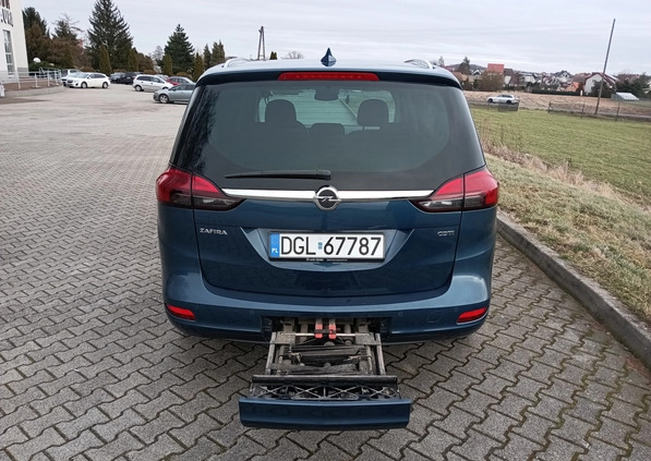 Opel Zafira cena 58000 przebieg: 110000, rok produkcji 2016 z Głogów małe 562